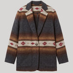 Western style patterned jacket
