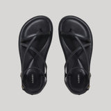 A.Emery | Edna Sandal in Black