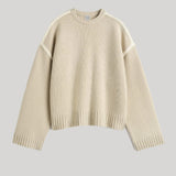 Toteme | Embroidered Wool Cashmere Knit