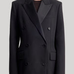 Black tuxedo style jacket