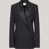 Black tuxedo style jacket