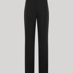 Black slim trousers