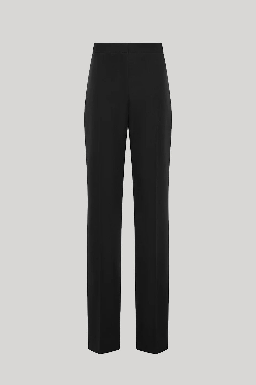 Black slim trousers