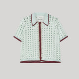 Forte Forte | Cable Luxe Crochet Polo Shirt