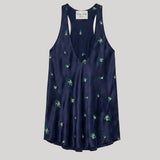 Forte Forte | "Petites Fleurs" Embroidery Silk Top
