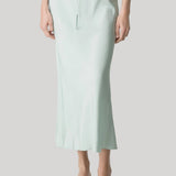 Forte Forte | Twill Midi Skirt in Plume
