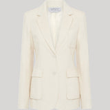 Gabriela Hearst | Louisa Blazer in Ivory