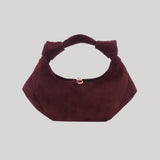 Gabriela Hearst | Mini Antonia Bag in Dark Brown Suede