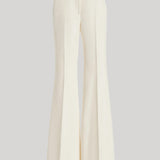 Gabriela Hearst | Rhein Flare Pant in Ivory Sportswear Wool