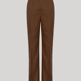 Gabriela Hearst | Cecilia Pant in Chestnut