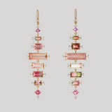 Eden Presley | Bicolor Geometric Earrings