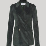 Gabriela Hearst | Angela Blazer in English Green Island Sea Cotton