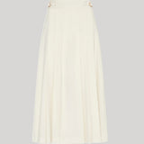 Gabriela Hearst | Wesley Skirt in Ivory