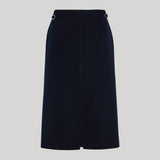Gabriela Hearst | Morelos Skirt in Navy