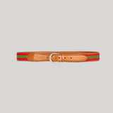 Giuliva Heritage | Guillaume Belt in Fabric and Leather