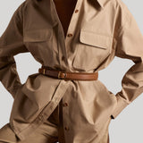 Giuliva Heritage | Steven Belt in Suede and Leather