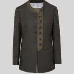 Olive textured jacket