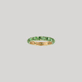 Eden Presley | Glitter Stack Ring in Green