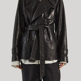 Heirlome | Iggy Belted Leather Jacket