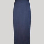 A dark navy blue pencil skirt 
