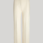 A pair of off-white cropped trousers