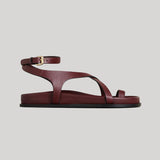 A.Emery | The Jalen Slim Sandal in Merlot