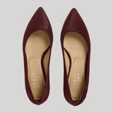 Jamie Haller | The Kitty Point Heel in Oxblood