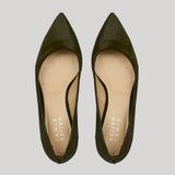 Jamie Haller | The Kitty Point Heel in Moss