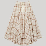 Jamie Haller | The Italian Summer Skirt in Natural Plaid