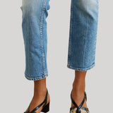 Jamie Haller | The Archive Heel in Citrus Snake