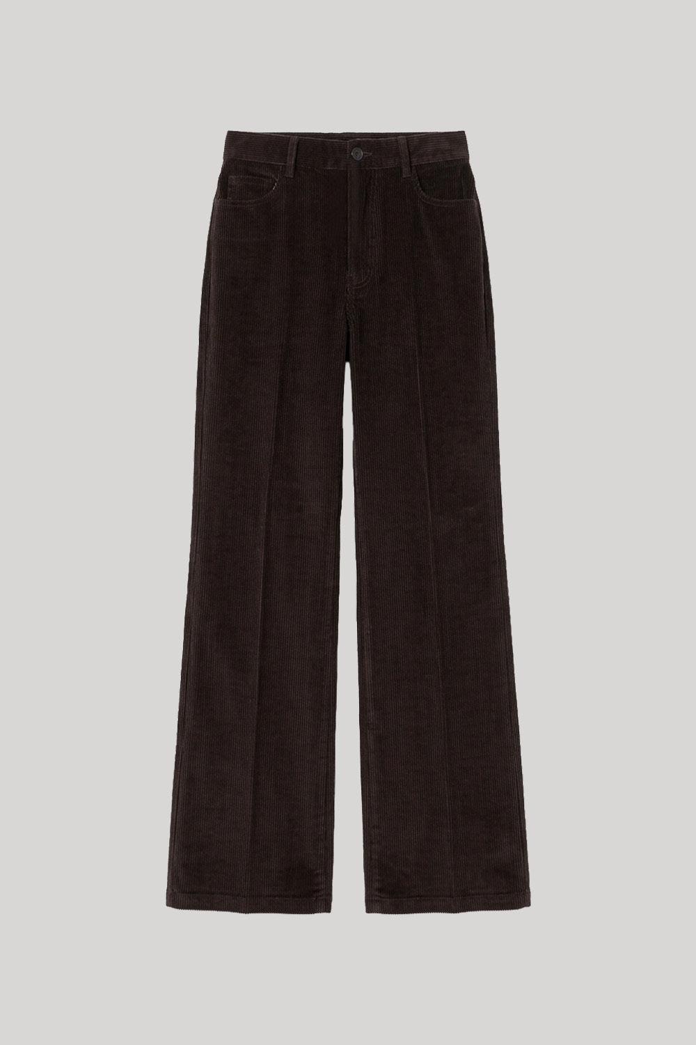 Brown corduroy trousers