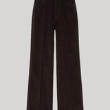 Brown corduroy trousers