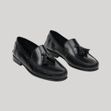 Jamie Haller | The Tasselo Moc Loafer in Black