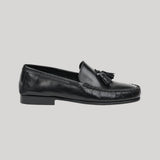 Jamie Haller | The Tasselo Moc Loafer in Black