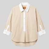 Jamie Haller | The Popover in Honey Stripe