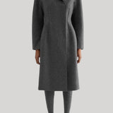 Grey wool coat