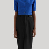 Jil Sander | Technical Faille Shirt in Bluebell