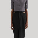 Jil Sander | Technical Faille Shirt in Grey