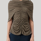Kallmeyer | Emme Cape Top in Matte Jersey