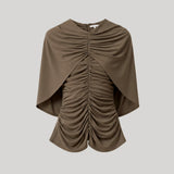 Kallmeyer | Emme Cape Top in Matte Jersey