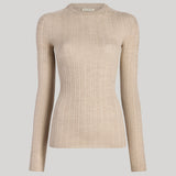 Kallmeyer | Fabi Fitted Longsleeve in Oyster