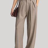 Kallmeyer | Joel Pleated Trouser in Mocha