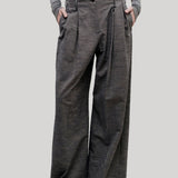 Kallmeyer | Percie Trouser in French Blue Railroad Cotton Lyocell