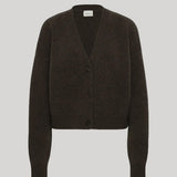 Le Kasha | Derios Cardigan in Chocolate