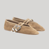 Le Monde Beryl | Ballet Claudia Slipper in Sienna