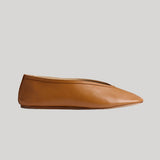 Le Monde Beryl | Luna Slipper in Camel Leather