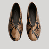Le Monde Beryl | Classic Regency in Fango Leather Snake Effect