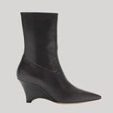 Le Monde Beryl | Camille Tall Boot in Black Leather
