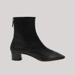 Black leather boot