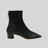 Black leather boot